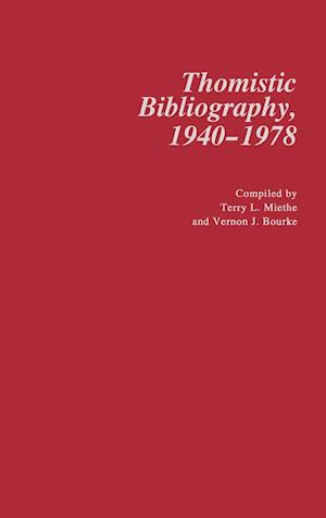 Thomistic Bibliography, 1940-1978.