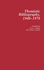 Thomistic Bibliography, 1940-1978.