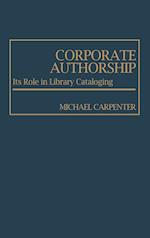 Corporate Authorship