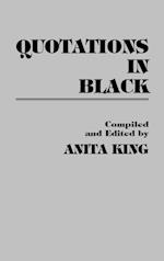 Quotations in Black