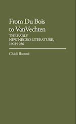 From Du Bois to Van Vechten