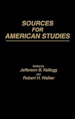 Sources for American Studies