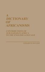 A Dictionary of Africanisms