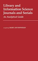 Library and Information Science Journals and Serials