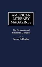 American Literary Magazines