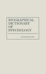 Biographical Dictionary of Psychology