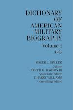Dict Amer Military Biog V1