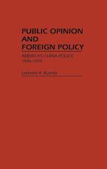 Public Opinion and Foreign Policy
