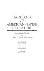 Handbook of American-Jewish Literature