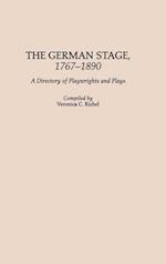 The German Stage, 1767-1890