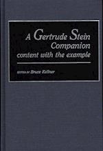 A Gertrude Stein Companion