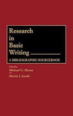 Research in Basic Writing