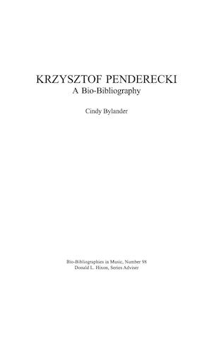 Krzysztof Penderecki