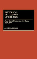 Historical Dictionary of the 1920s