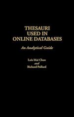 Thesauri Used in Online Databases