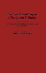 The Law School Papers of Benjamin F. Butler