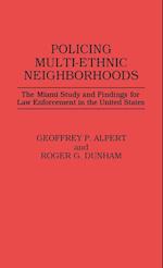 Policing Multi-Ethnic Neighborhoods