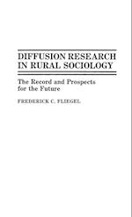 Diffusion Research in Rural Sociology