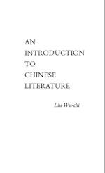 An Introduction to Chinese Literature