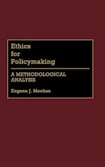 Ethics for Policymaking