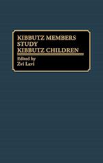 Kibbutz Members Study Kibbutz Children