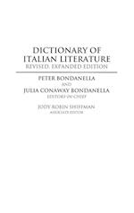 Dictionary of Italian Literature, 2nd Edition
