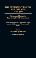 The Dependent Empire and Ireland, 1840-1900