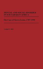 Mental and Social Disorder in Sub-Saharan Africa