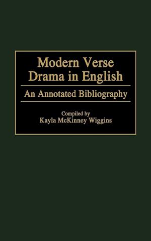 Modern Verse Drama in English