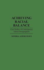 Achieving Racial Balance