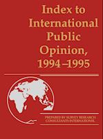 Index to International Public Opinion, 1994-1995