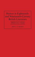 Humor in Eighteenth-and Nineteenth-Century British Literature