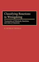 Classifying Reactions to Wrongdoing
