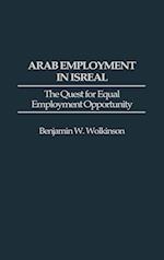 Arab Employment in Israel