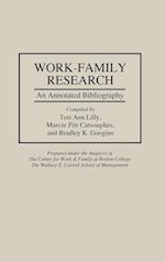 Work-Family Research