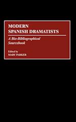 Modern Spanish Dramatists