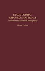 Stage Combat Resource Materials