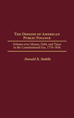 The Origins of American Public Finance