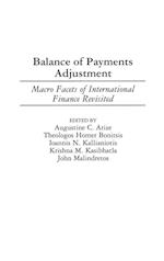 Balance of Payments Adjustment