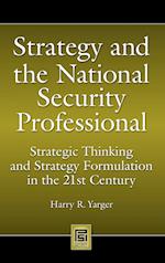 Strategy and the National Security Professional