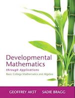Developmental Mathematics through Applications