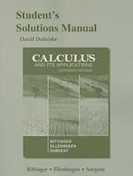 Students Solutions Manual for Calculus and Its Application, Expanded Version