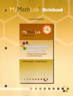 MyLab Math Notebook for Squires/Wyrick Developmental Mathematics
