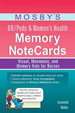Mosby's OB/Peds & Women's Health Memory NoteCards