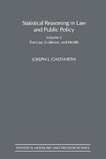 Statistical Reasoning in Law and Public Policy