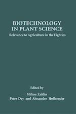 Biotechnology in Plant Science