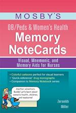Mosby's OB/Peds & Women's Health Memory NoteCards