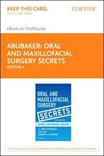 Oral and Maxillofacial Surgery Secrets - Elsevier eBook on Vitalsource (Retail Access Card)