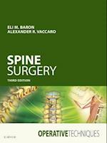 Operative Techniques: Spine Surgery