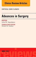 Advances in Surgery, An Issue of Critical Care Clinics